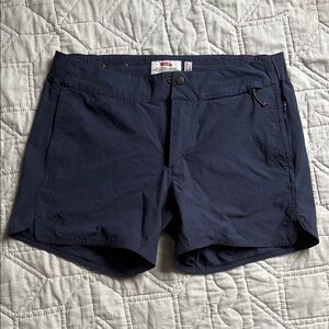 Fjallraven Women's Navy Shorts